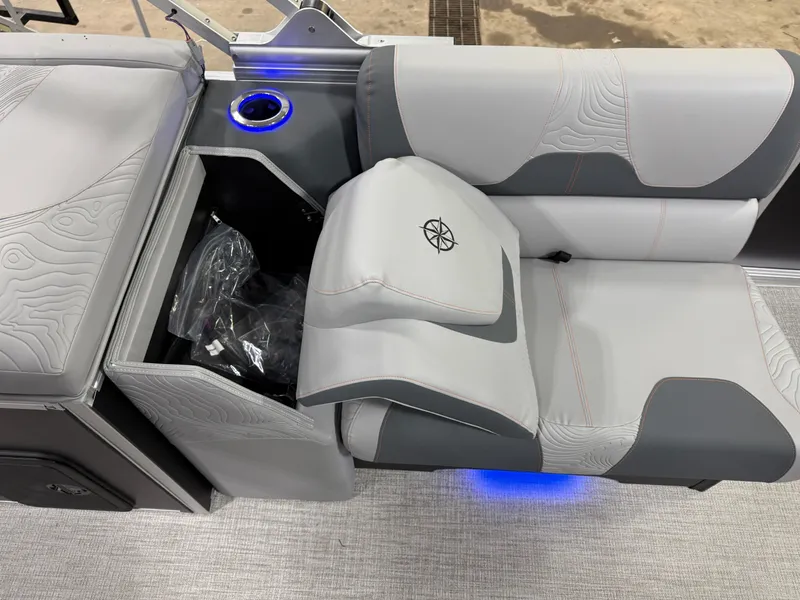 Slide: The Image of Tahoe GEOfish 2385 Rear Fish Tritoon & Honda 4-Stroke EFI 2025 - 34