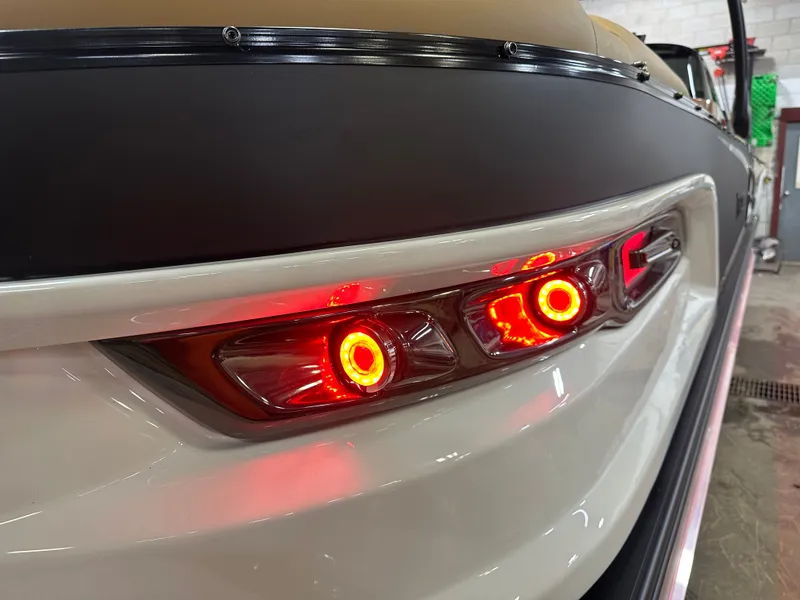 Slide: The Image of Tahoe Grand Tahoe 2585 Quad Lounge Windshield Tritoon & Mercury 400HP V10 2025 - 57