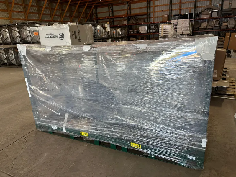 Slide: The Image of Tahoe Grand Tahoe 2585 Quad Lounge Windshield Tritoon & Mercury 400HP V10 2025 - 73