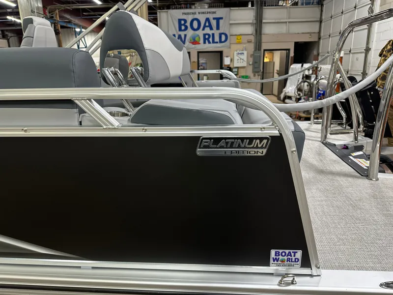 Slide: The Image of Tahoe LTZ 2385 (CRB) Cruise Rear Bench Tritoon & Honda 4-Stroke EFI 2025 - 46