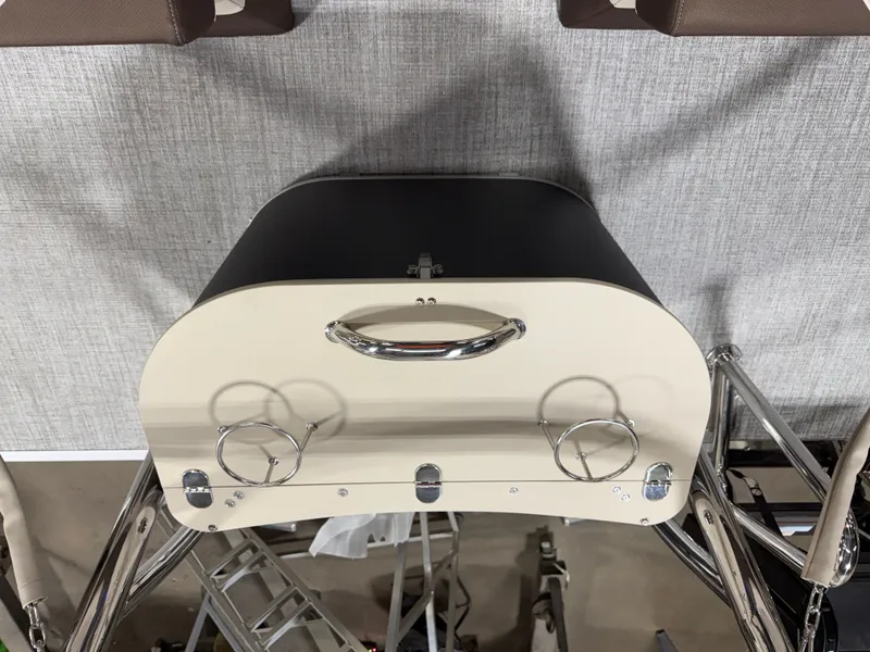 Slide: The Image of Tahoe LTZ 2385 Quad Lounge Shift SS Tritoon & Honda 4-Stroke EFI 2025 - 25