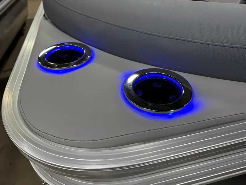 Slide: The Image of Tahoe LTZ 2385 Quad Lounge Tritoon & Honda 4-Stroke EFI 2025 - 25