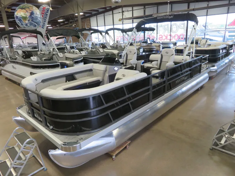 The Image of Montego Bay 8524 Swingback Deluxe Pontoon & Honda 4-Stroke EFI 2024 - 1