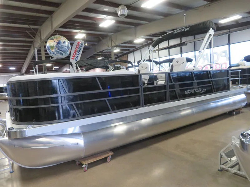 Slide: The Image of Montego Bay 8524 Swingback Deluxe Pontoon & Honda 4-Stroke EFI 2024 - 29