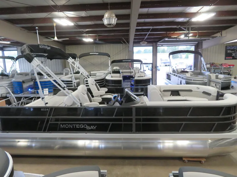 Slide: The Image of Montego Bay 8524 Swingback Deluxe Pontoon & Honda 4-Stroke EFI 2024 - 37