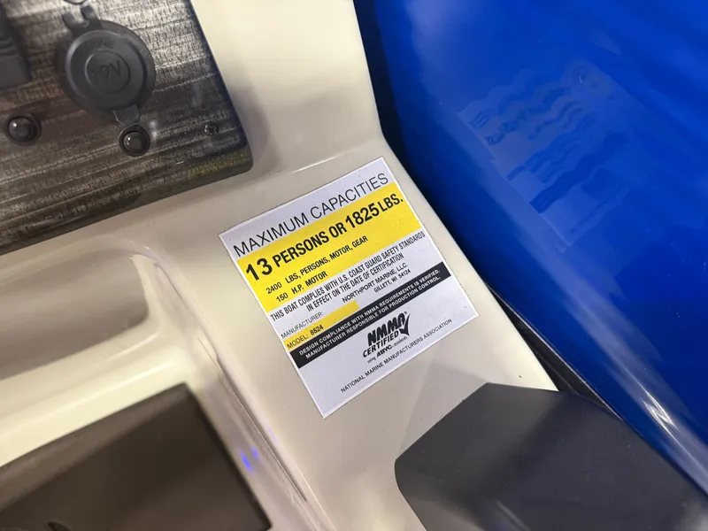 Slide: The Image of Montego Bay NEW 8524 Swingback Pontoon & Honda 100HP 4-Stroke EFI 2023 - 15