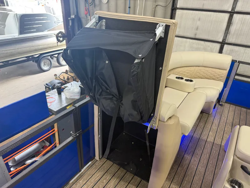 Slide: The Image of Montego Bay NEW 8524 Swingback Pontoon & Honda 100HP 4-Stroke EFI 2023 - 24