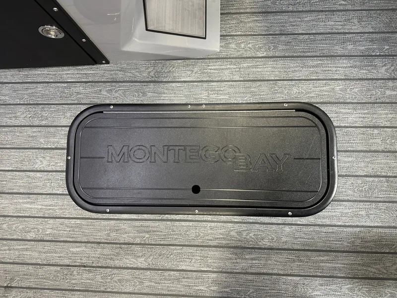 Slide: The Image of Montego Bay TT8524 Quad Lounge 225HP Honda Tritoon Pontoon 2023 - 15