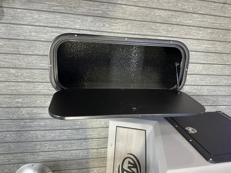 Slide: The Image of Montego Bay TT8524 Quad Lounge 225HP Honda Tritoon Pontoon 2023 - 16