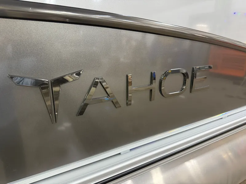 Slide: The Image of Tahoe Cascade 2385 Quad Lounge Shift SS Tritoon & Honda 225HP Outboard 2025 - 45