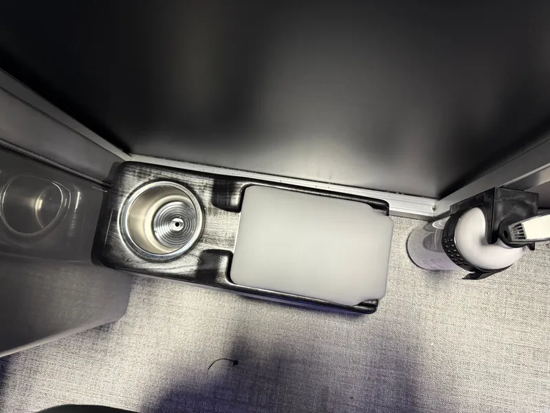 Slide: The Image of Tahoe LTZ 2385 Elite Windshield Tritoon & Honda 4-Stroke EFI 2025 - 20