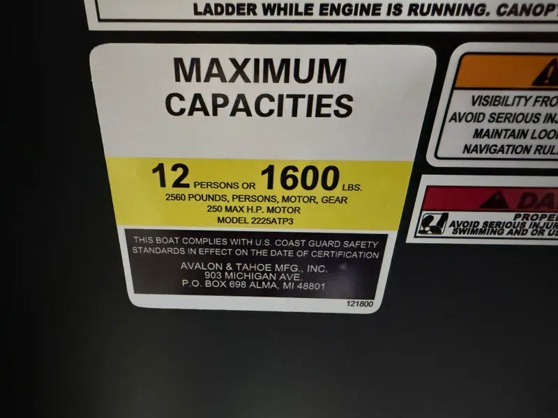 Slide: The Image of Tahoe LTZ 2385 Elite Windshield Tritoon & Honda 4-Stroke EFI 2025 - 21