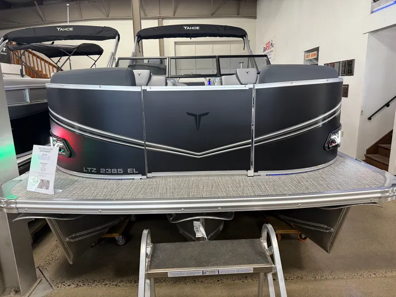 Slide: The Image of Tahoe LTZ 2385 Elite Windshield Tritoon & Honda 4-Stroke EFI 2025 - 27