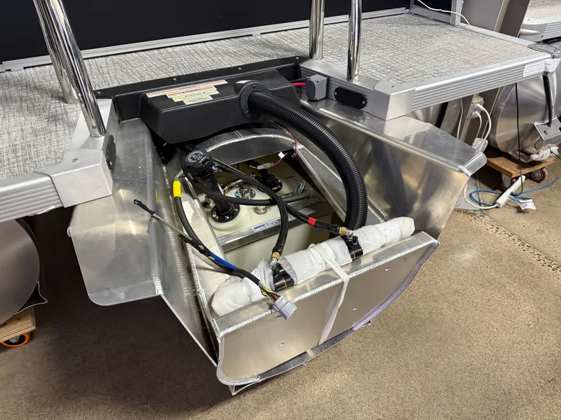 Slide: The Image of Tahoe LTZ 2385 Elite Windshield Tritoon & Honda 4-Stroke EFI 2025 - 35