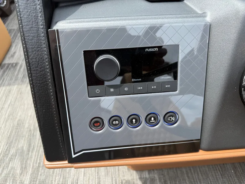 Slide: The Image of Tahoe Cascade 2385 Quad Lounge Shift Tritoon & Honda 4-Stroke EFI 2025 - 13