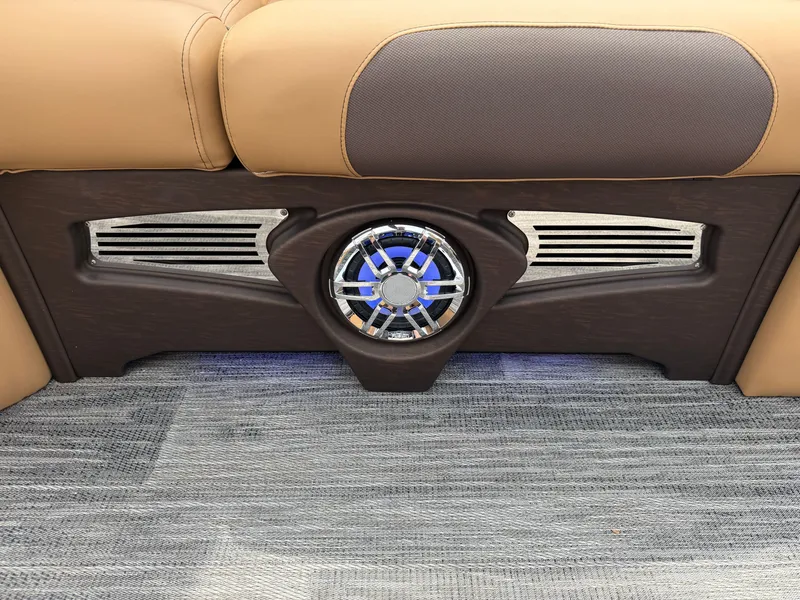 Slide: The Image of Tahoe Cascade 2385 Quad Lounge Shift Tritoon & Honda 4-Stroke EFI 2025 - 26