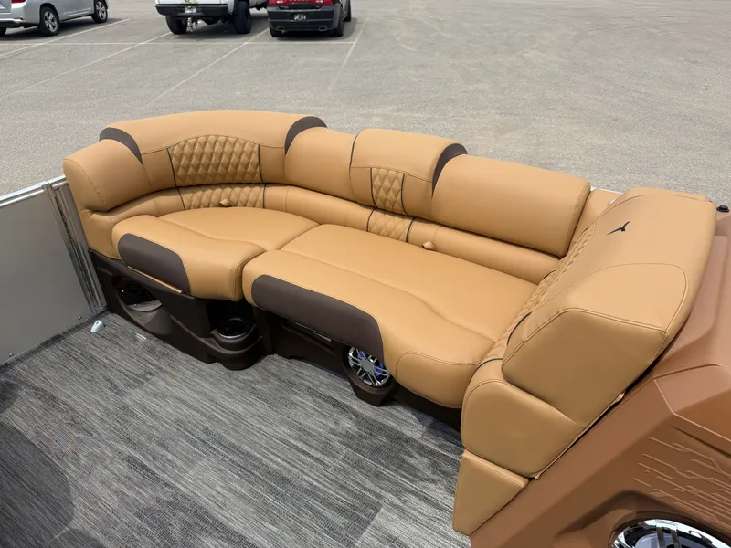 Slide: The Image of Tahoe Cascade 2385 Quad Lounge Shift Tritoon & Honda 4-Stroke EFI 2025 - 32