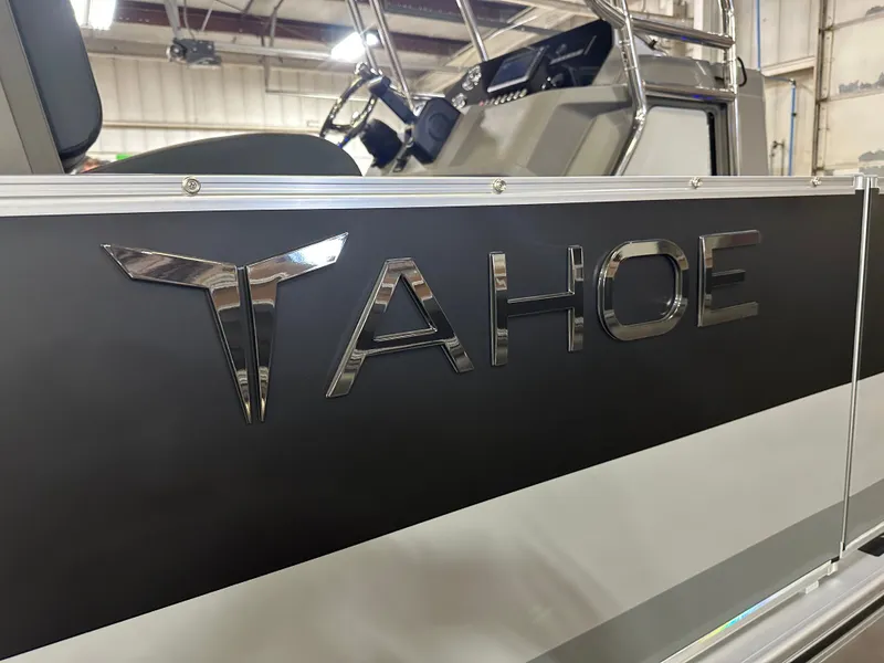 Slide: The Image of Tahoe Geofish CRF 2585 Tritoon & 225HP Outboard 2025 - 65