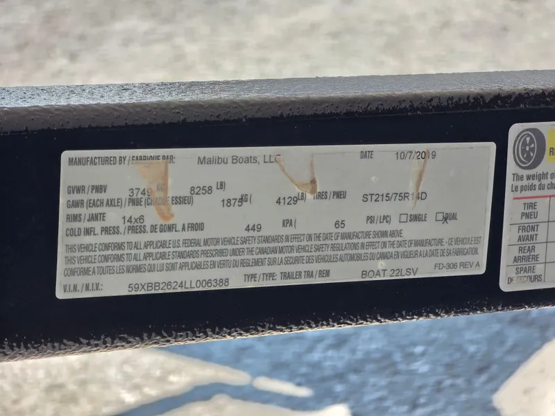 Slide: The Image of Malibu Wakesetter 22 LSV 2020 - 18