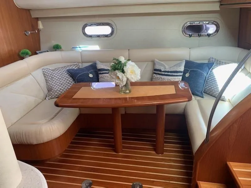 Slide: The Image of Starboard Salon Settee - 19