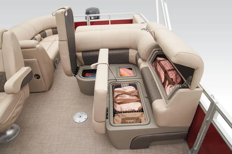 Slide: The Image of Sun Tracker Party Barge 22 RF DLX 2024 - 34