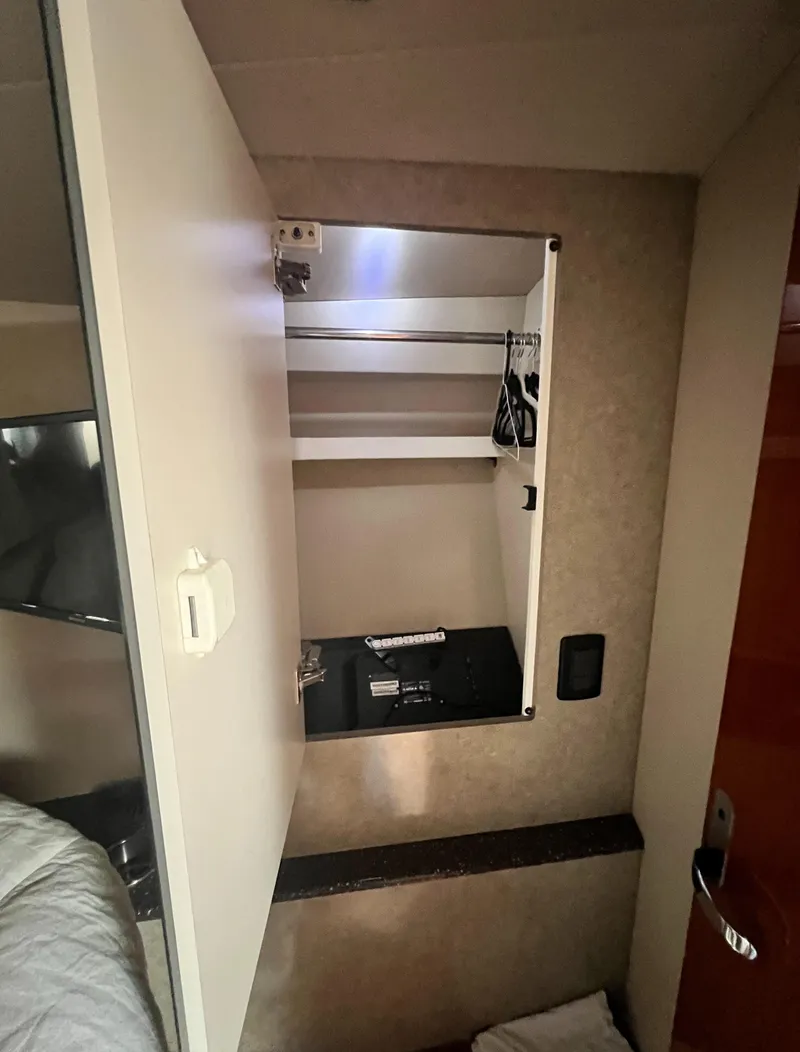 Slide: The Image of Master Cabin Closet with Safe - 34