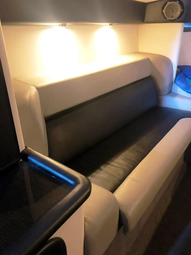 Slide: The Image of Luxurious interior seating of 2013 Nor-Tech 477 SPX Vee Bottom boat. - 32