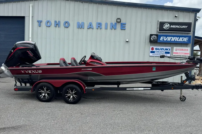 The Image of 2022 Vexus AVX2080 boat on trailer at Toho Marine dealership. - 1