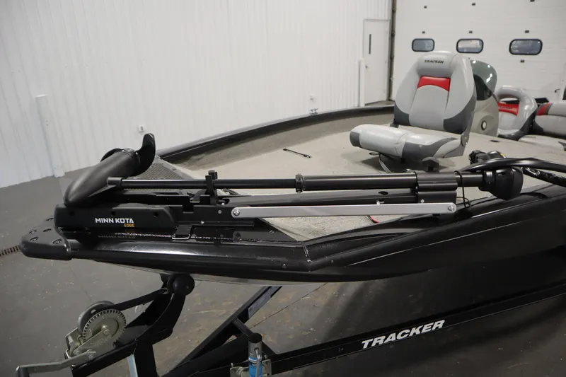 Slide: The Image of 2012 Tracker 190 TX Pro Team boat with Minn Kota Edge trolling motor. - 12