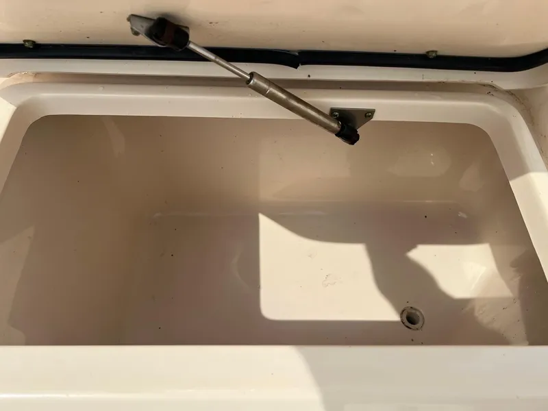 Slide: The Image of Open storage compartment on 2008 Grady-White 282 Sailfish WA boat. - 13