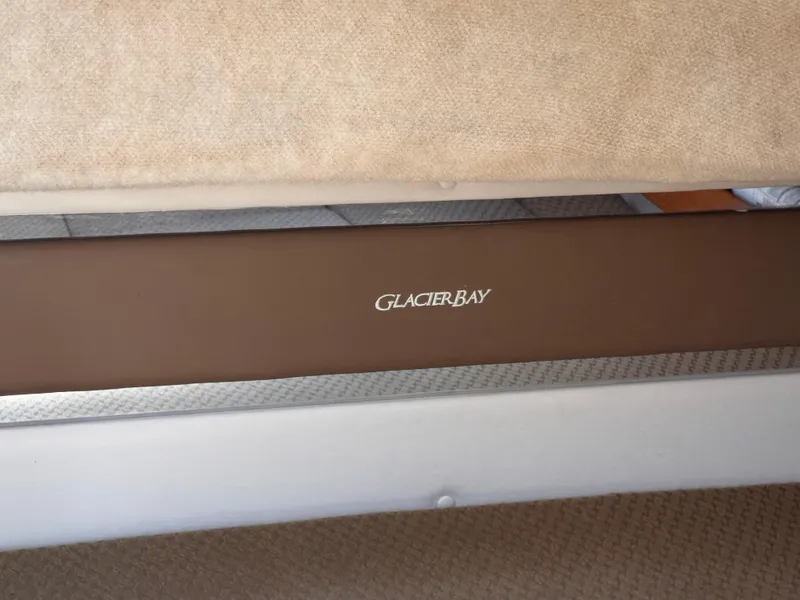 Slide: The Image of 2004 Glacier Bay 2680 Coastal Runner interior detail with logo. - 25