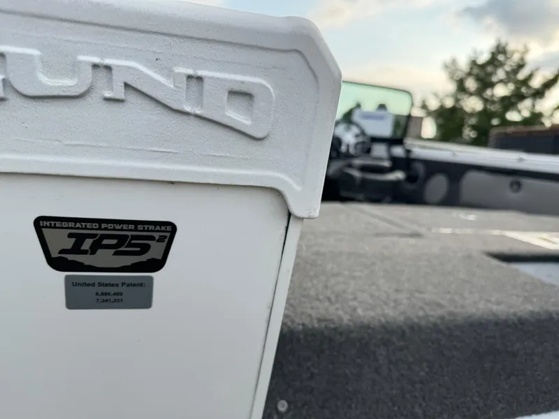 Slide: The Image of 2021 Lund 1875 Tyee boat with Integrated Power Strake IPS² feature. - 5