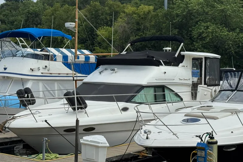 Slide: The Image of Sea Ray 370 Aft Cabin 1997 - 54