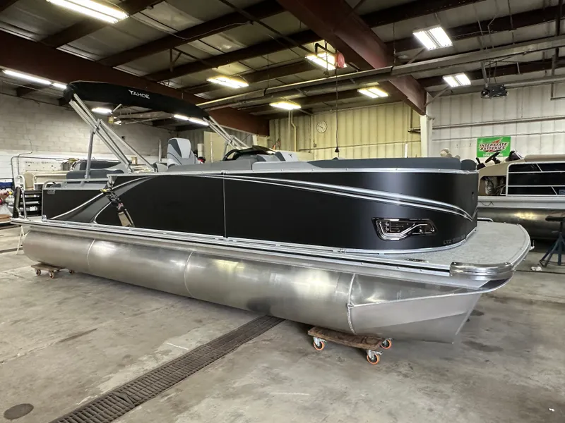 Slide: The Image of Tahoe LTZ 2385 Quad Lounge Shift Flip & Honda 4-Stroke EFI 2025 - 51