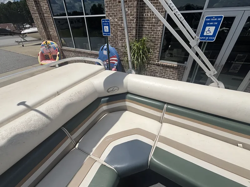 Slide: The Image of Sylvan Elite 820 w/New Tohatsu Engine and Single Axle Trailer Included 1999 - 17