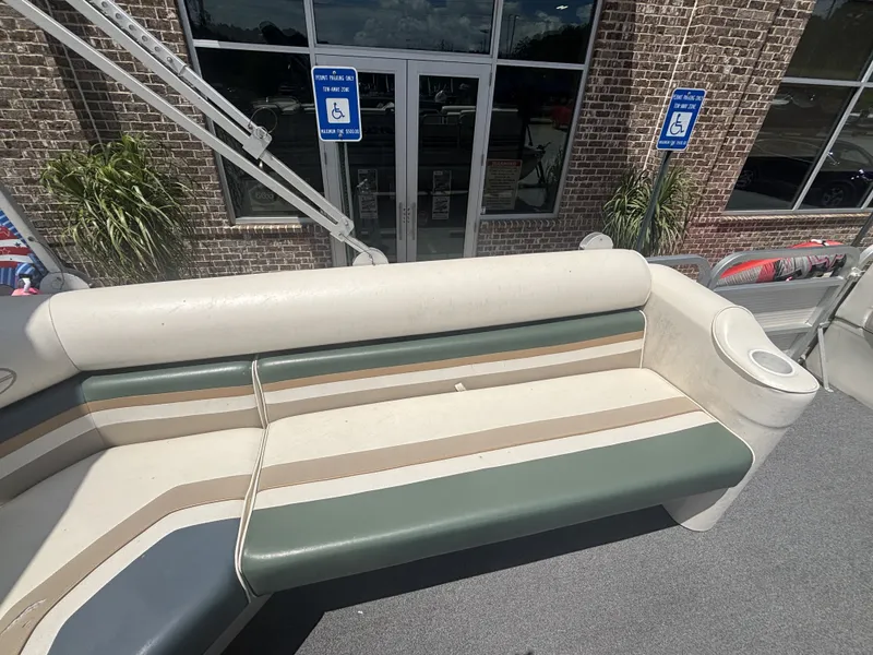 Slide: The Image of Sylvan Elite 820 w/New Tohatsu Engine and Single Axle Trailer Included 1999 - 18