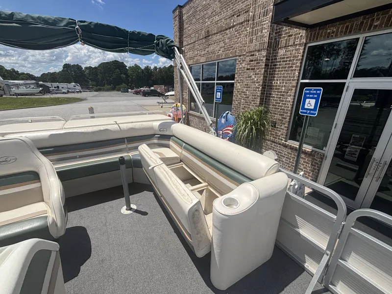 Slide: The Image of Sylvan Elite 820 w/New Tohatsu Engine and Single Axle Trailer Included 1999 - 19