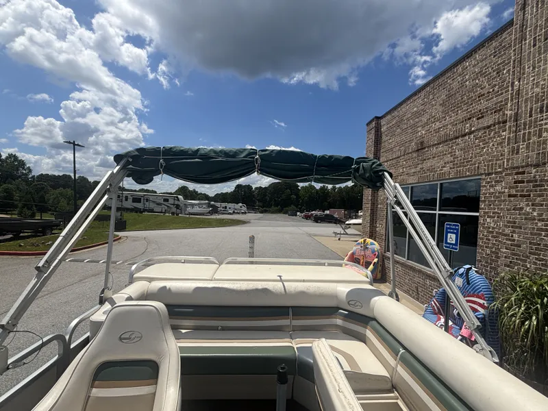 Slide: The Image of Sylvan Elite 820 w/New Tohatsu Engine and Single Axle Trailer Included 1999 - 20