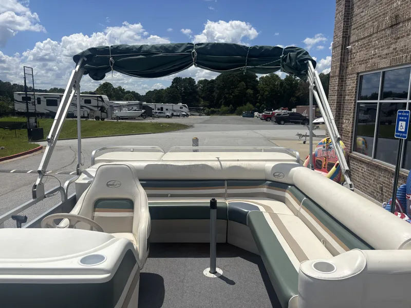 Slide: The Image of Sylvan Elite 820 w/New Tohatsu Engine and Single Axle Trailer Included 1999 - 4