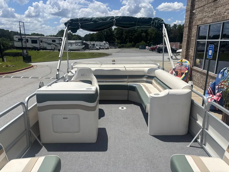 Slide: The Image of Sylvan Elite 820 w/New Tohatsu Engine and Single Axle Trailer Included 1999 - 41