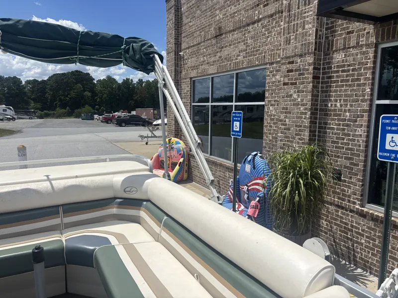 Slide: The Image of Sylvan Elite 820 w/New Tohatsu Engine and Single Axle Trailer Included 1999 - 5