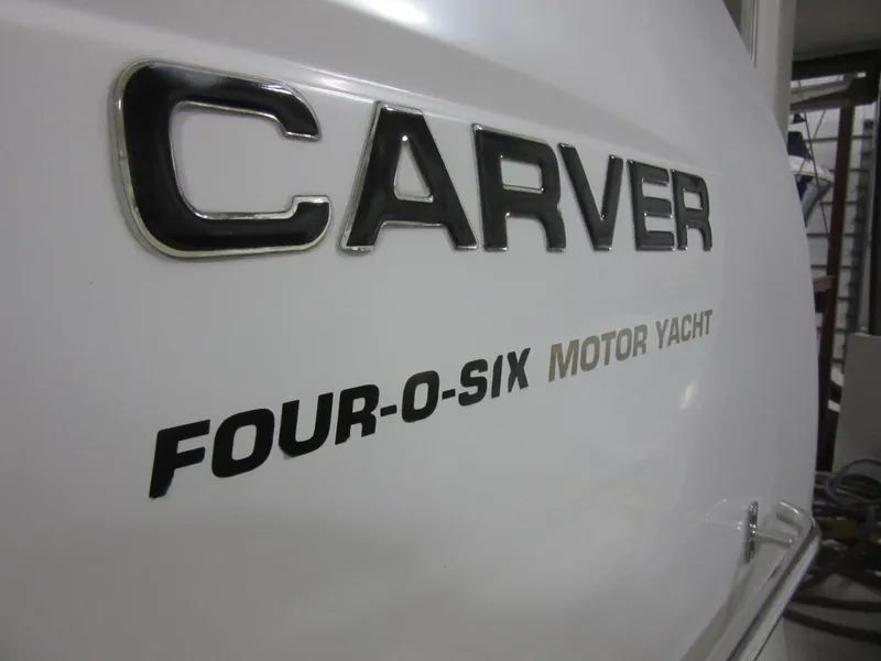 Slide: The Image of Carver 406 Aft Cabin Motor Yacht 2000 - 53