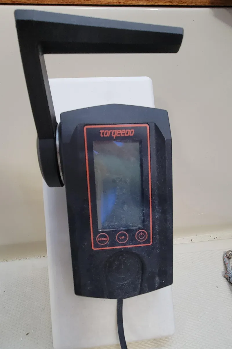 Slide: The Image of Torqeedo control panel on 2023 C.W. Hood 32 Daysailer. - 16