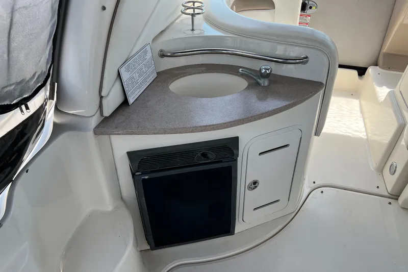 Slide: The Image of cockpit wet bar w/fridge - 18