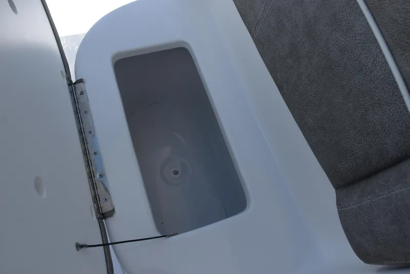 Slide: The Image of Storage compartment on 2026 Sea Hunt Ultra 235 SE boat, featuring a sleek design. - 18