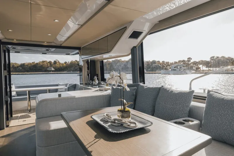 Slide: The Image of Cruisers Yachts 57 Fly 2025 - 59