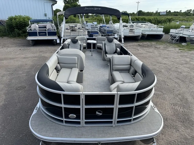 Slide: The Image of South Bay 224RS LE Pontoon & 140HP Suzuki 4-Stroke EFI 2023 - 10