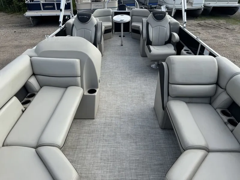 Slide: The Image of South Bay 224RS LE Pontoon & 140HP Suzuki 4-Stroke EFI 2023 - 3