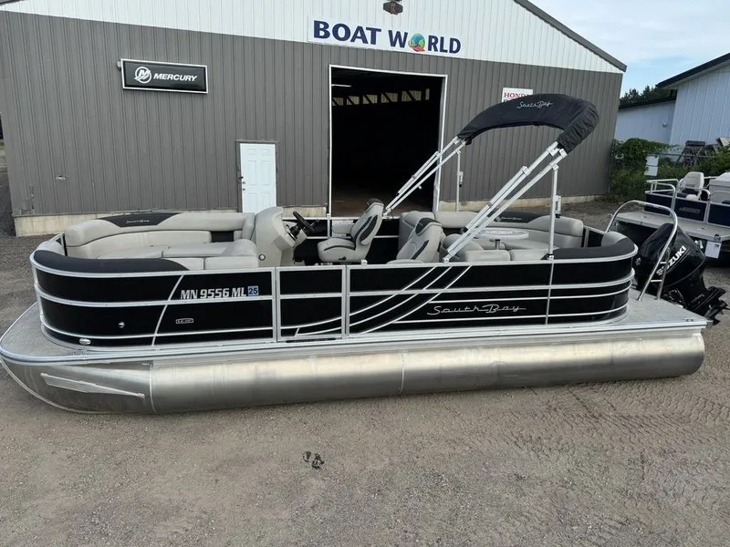Slide: The Image of South Bay 224RS LE Pontoon & 140HP Suzuki 4-Stroke EFI 2023 - 4