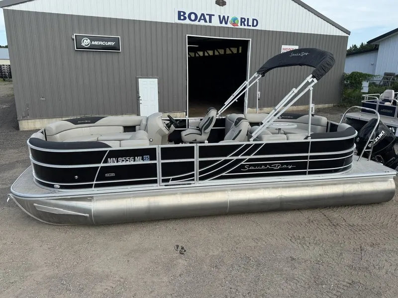 Slide: The Image of South Bay 224RS LE Pontoon & 140HP Suzuki 4-Stroke EFI 2023 - 46